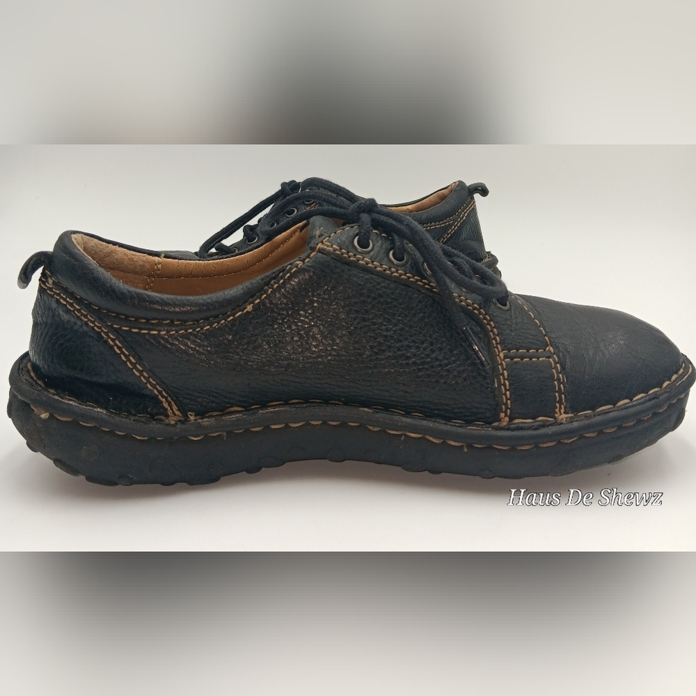 Women's Canyon River Blues  Black Leather Shoes ~ Size 7.5M